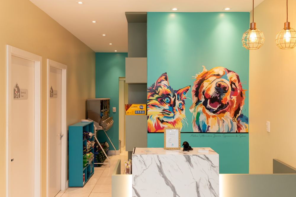 Casa do Pet, loja, banho e tosa e clínica